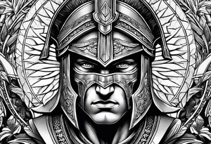 spartan tattoo idea