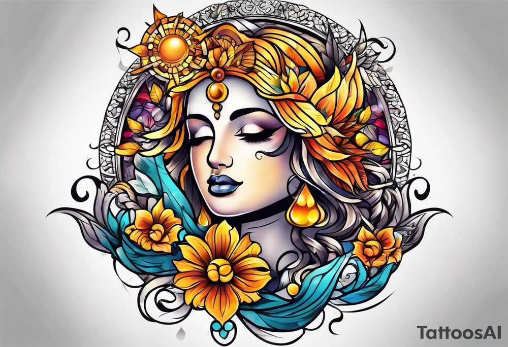 Sunshine tattoo idea