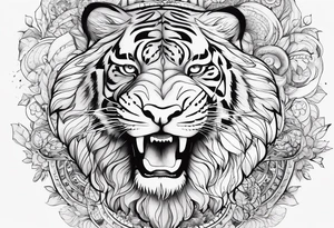 Kan je een tattoo sleeve onderarm maken met boogschieter sterrenbeeld, liefde en geluk tattoo idea