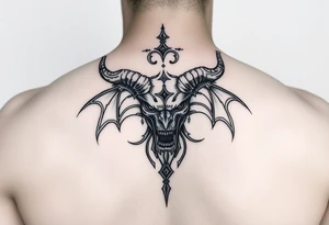 Joshua Esquivel/capricorn/strong and demonic tattoo idea