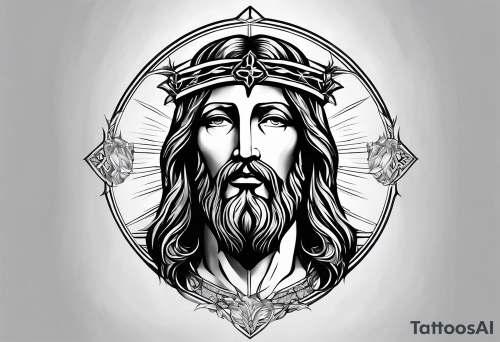 Jesus tattoo idea