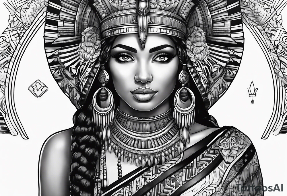 cleopatre tattoo idea