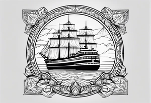 ferry tattoo idea