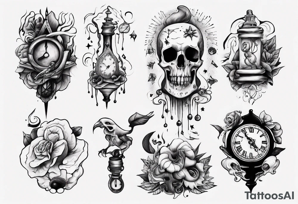 we have little time left tattoo idea