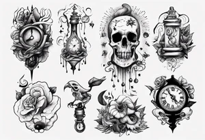 we have little time left tattoo idea