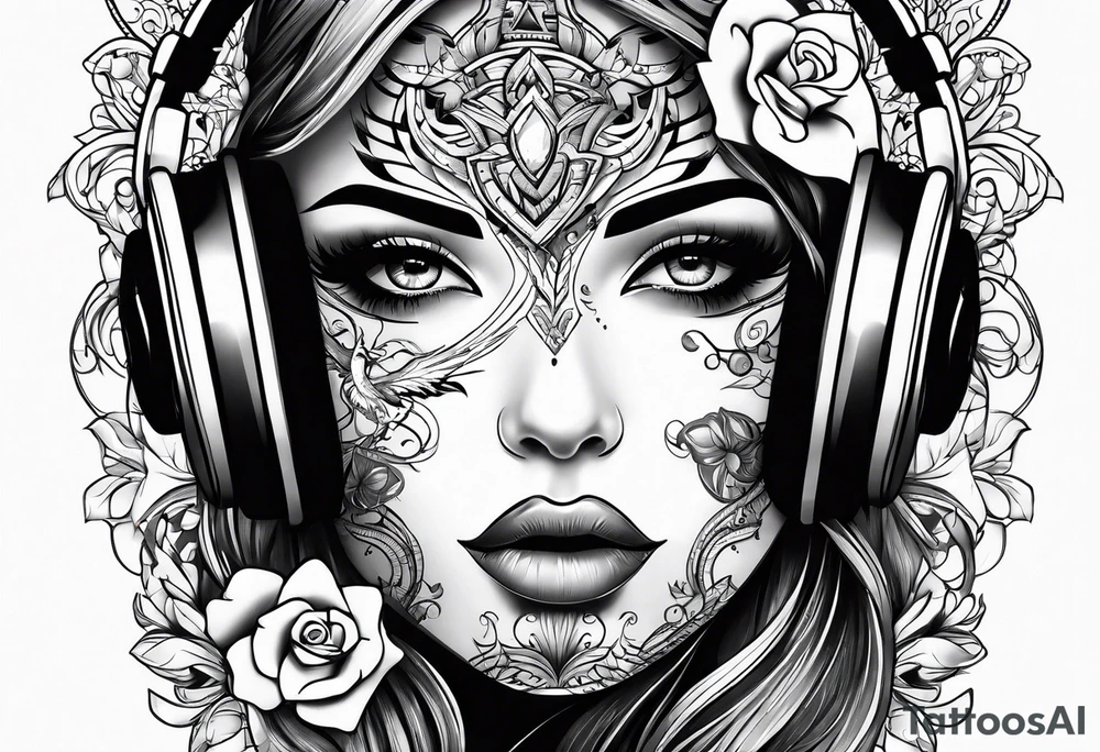 music tattoo idea
