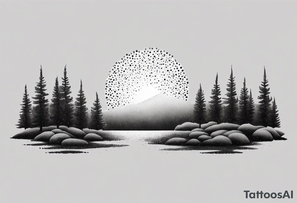 bonfire tattoo idea