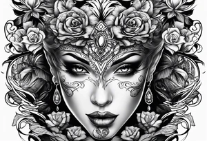 two face tattoo tattoo idea