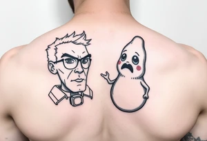 Gary and Avacato from Final Space tattoo idea
