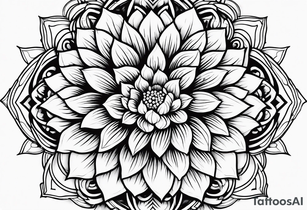 flower, nature tattoo idea