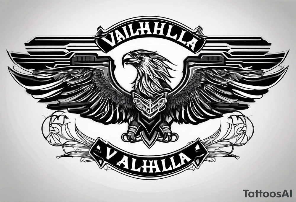 Valhalla military tattoo idea