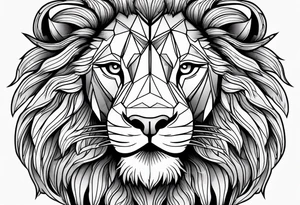 Tiger and giraffe stuffed animals tattoo idea