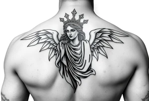 Rome goddess tattoo idea
