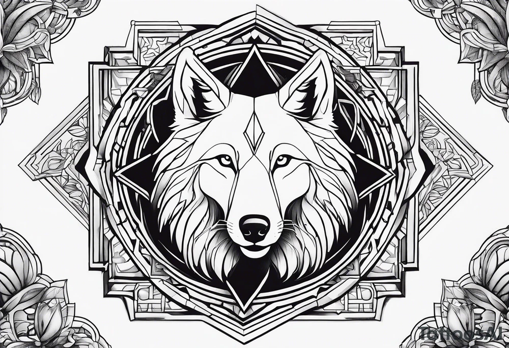 Healing with animals as the symbol tattoo idea
