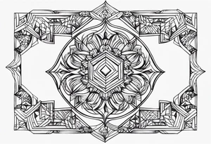 small near ankle tattoo idea