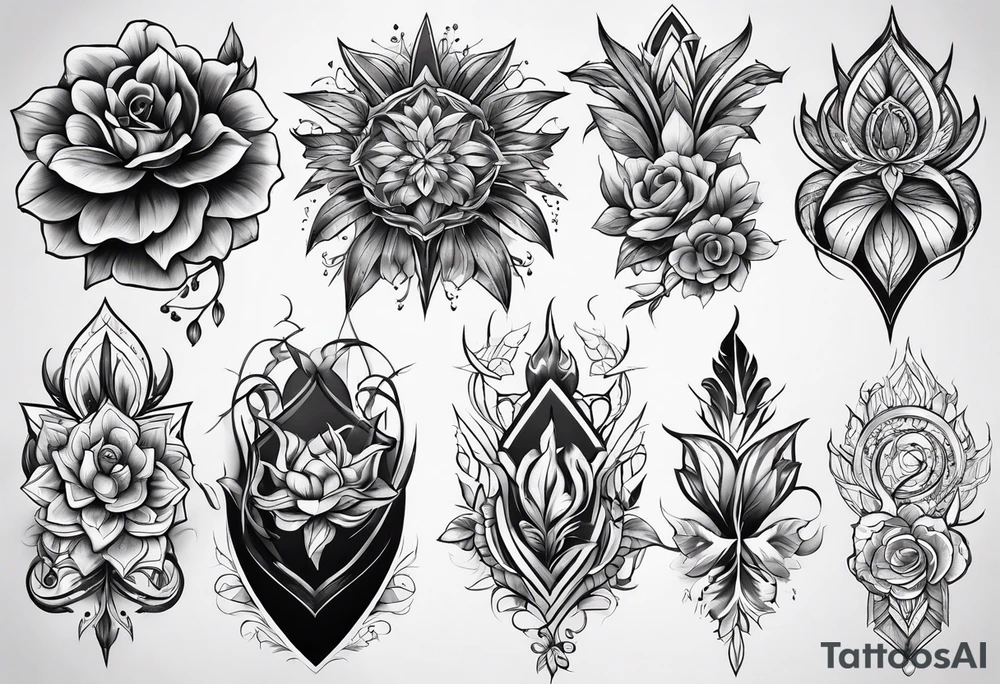 arm veins tattoo idea