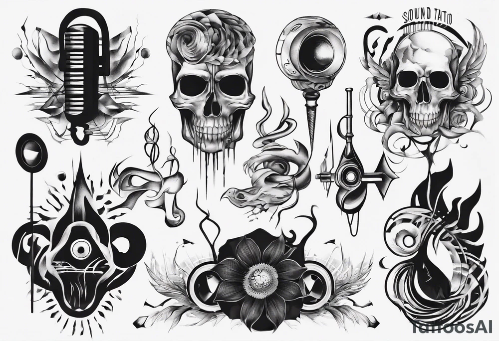 sound tattoo idea