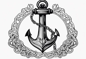 Anchor Chain tattoo idea