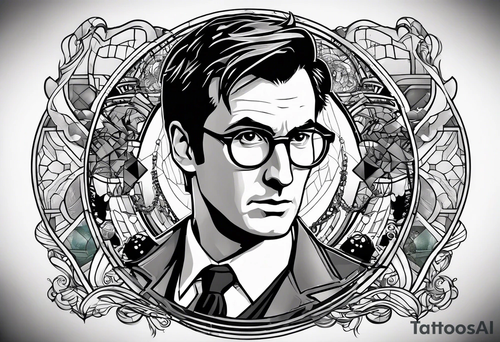 Doctor who 10th doctor tattoo idea