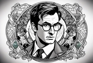 Doctor who 10th doctor tattoo idea