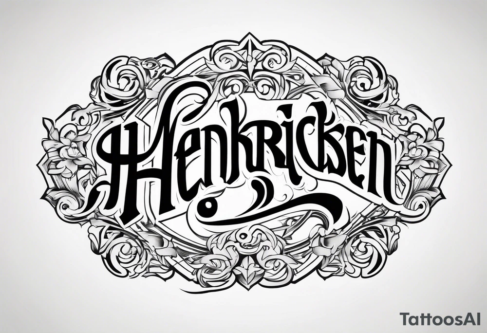 Hendricksen tattoo idea