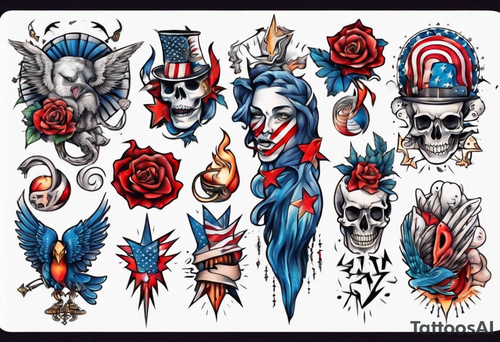 America tattoo idea