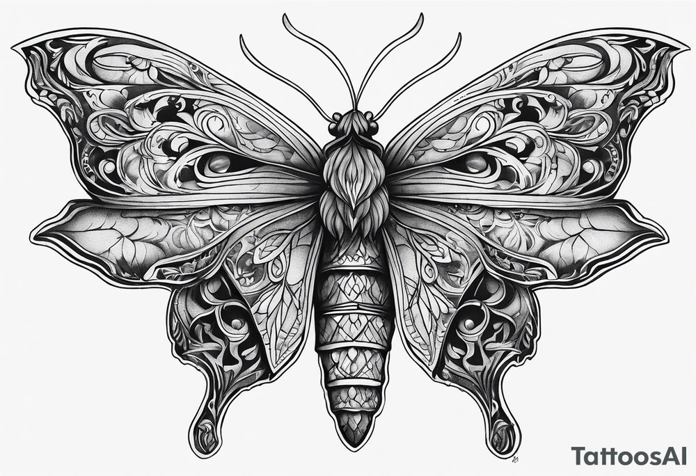 raphidophora tattoo idea