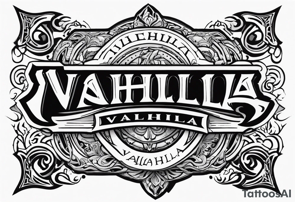 Valhalla tattoo idea