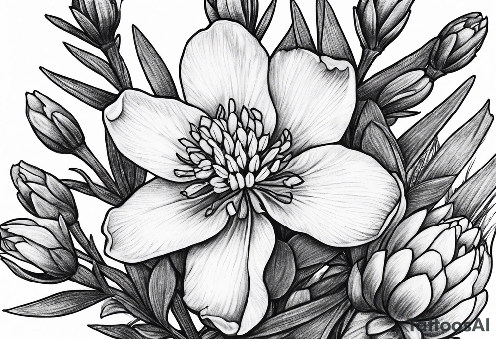 Bluebonnet tattoo idea