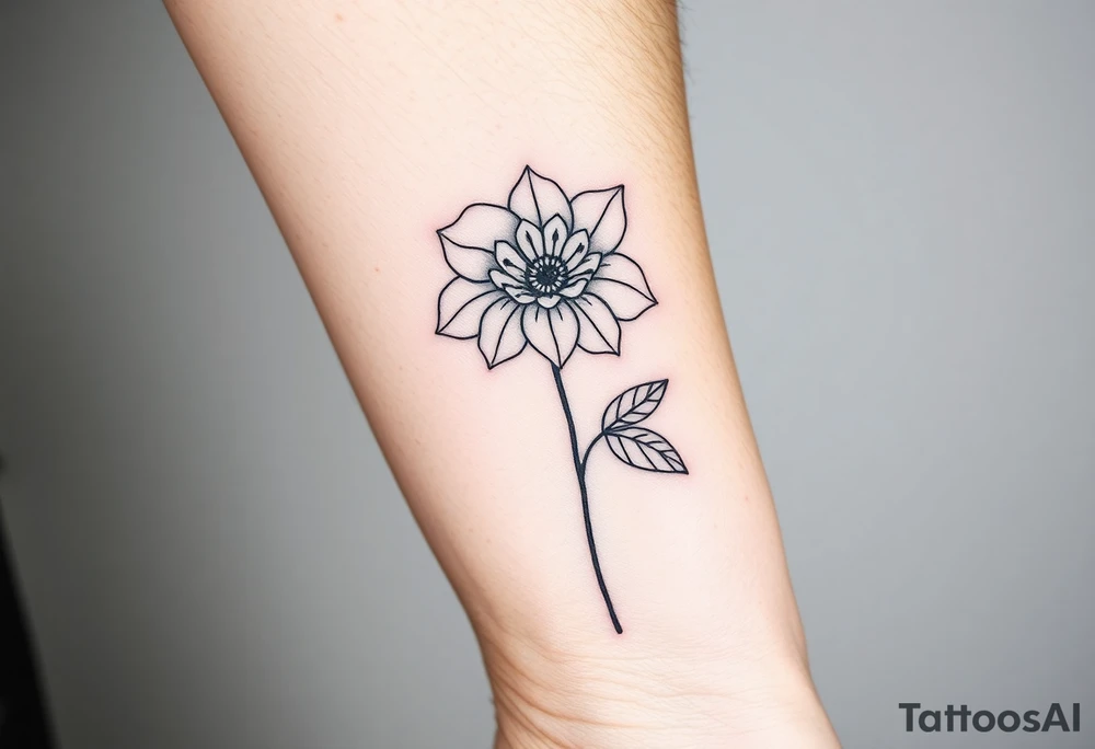Floral urology inspired tattoo tattoo idea