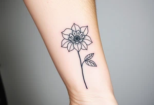 Floral urology inspired tattoo tattoo idea