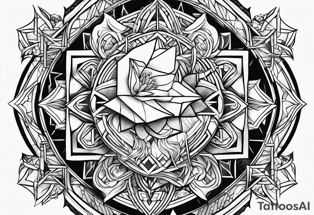 Christian masculinity tattoo idea
