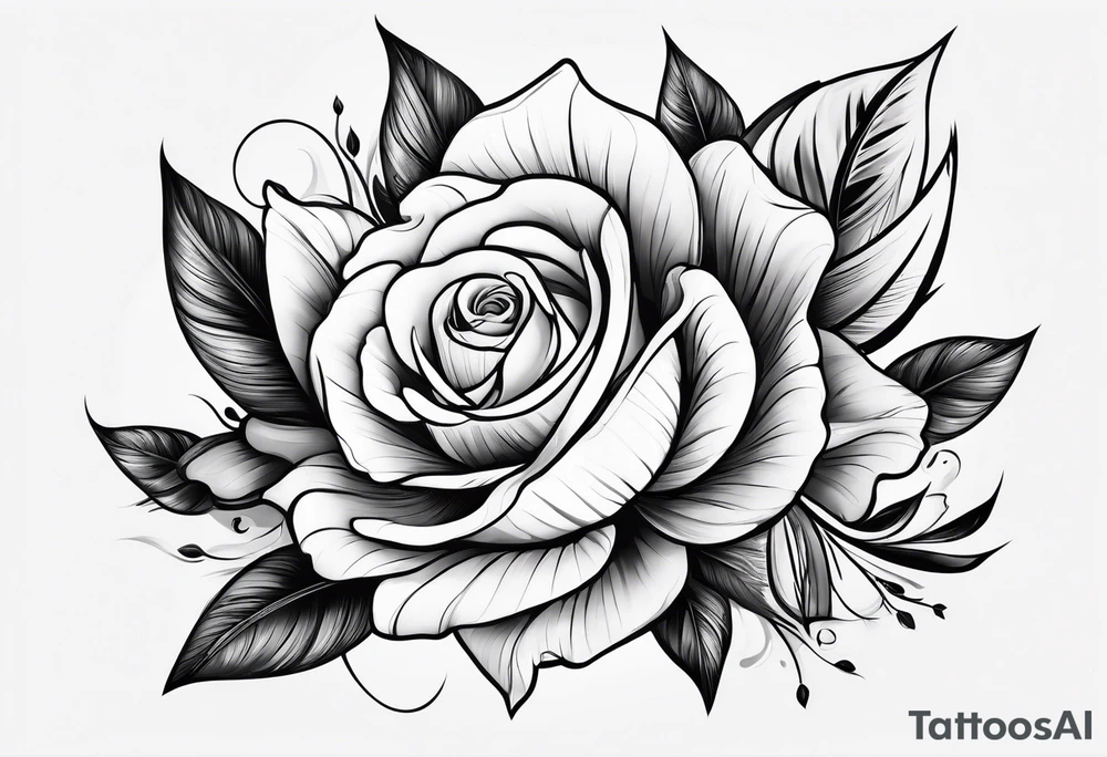 3 arrrows on leg tattoo idea