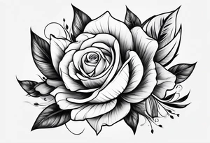 3 arrrows on leg tattoo idea