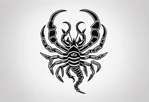 scorpio tattoo idea