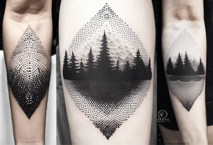 Леопард и змея в листьях tattoo idea