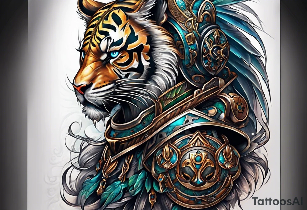 Warrior tattoo idea