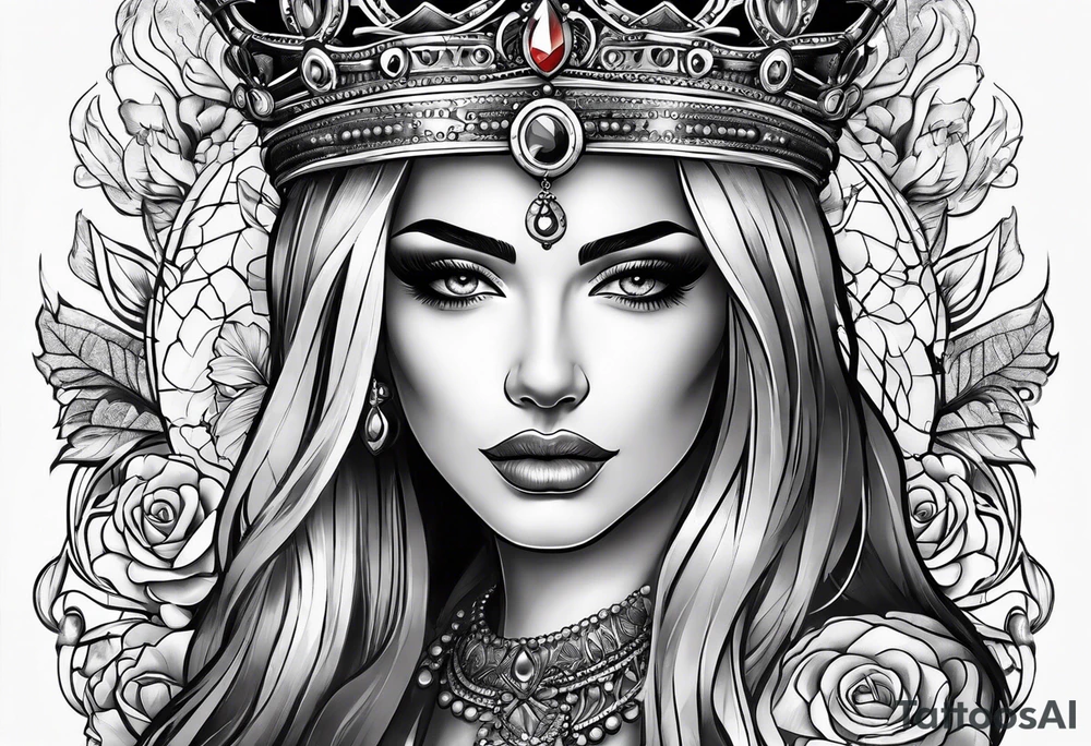 Queen tattoo idea