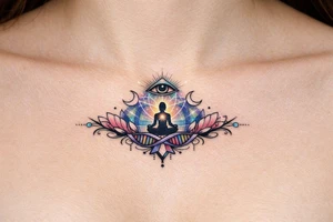 dna comciousness higher self awakening under boob tattoo tattoo idea