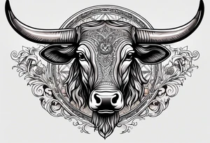 cybersigilism Longhorn tattoo idea
