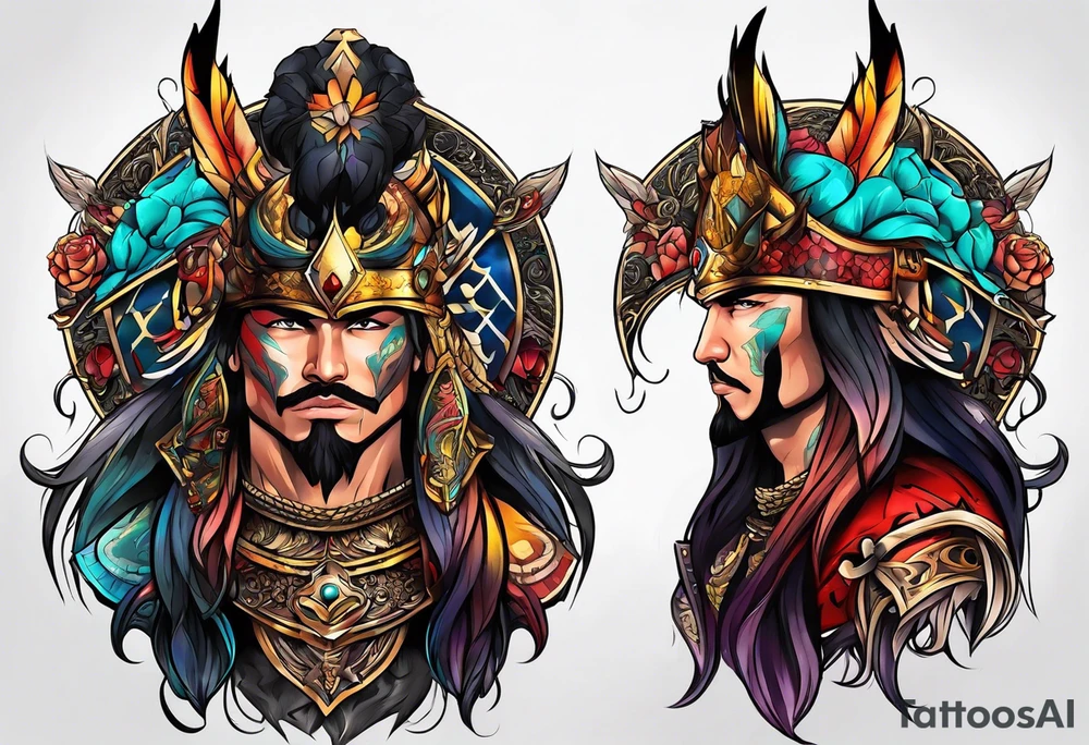 warrior for Christ tattoo idea