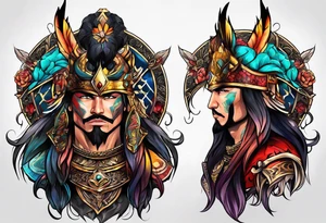warrior for Christ tattoo idea