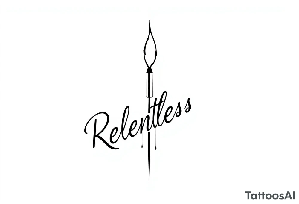 Relentless tattoo idea