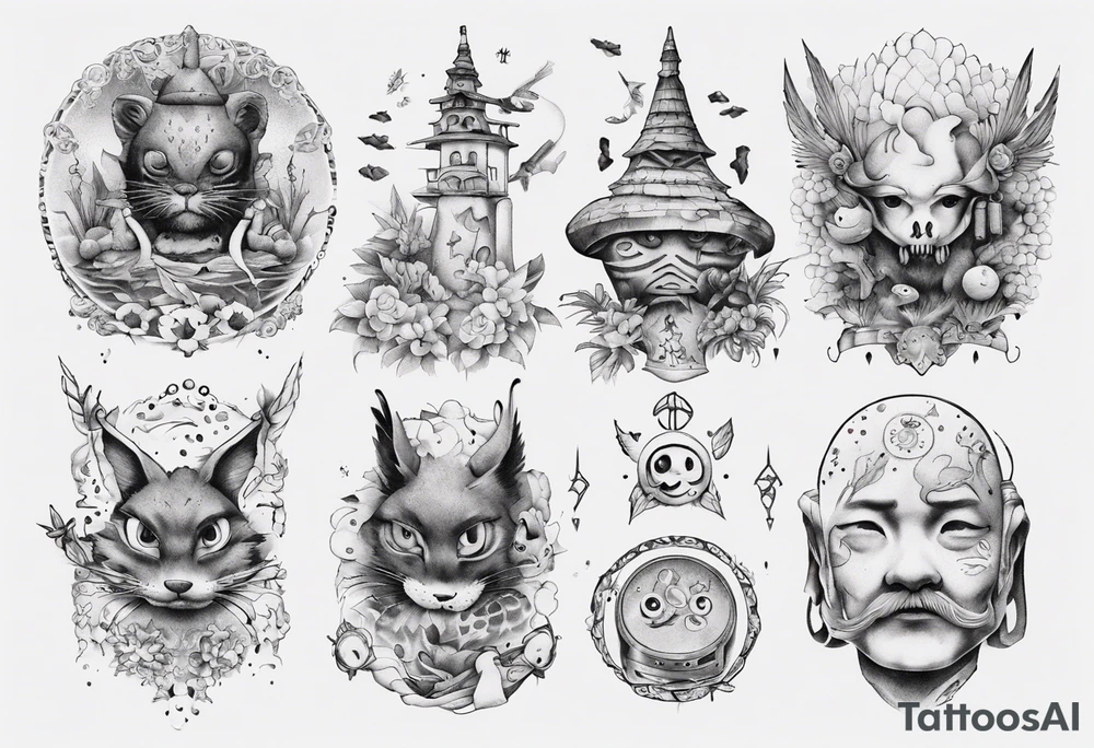 cibo matto tattoo idea