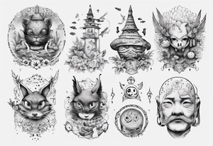 cibo matto tattoo idea