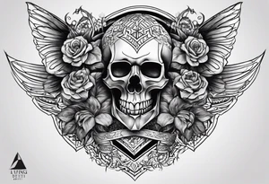 living death tattoo idea