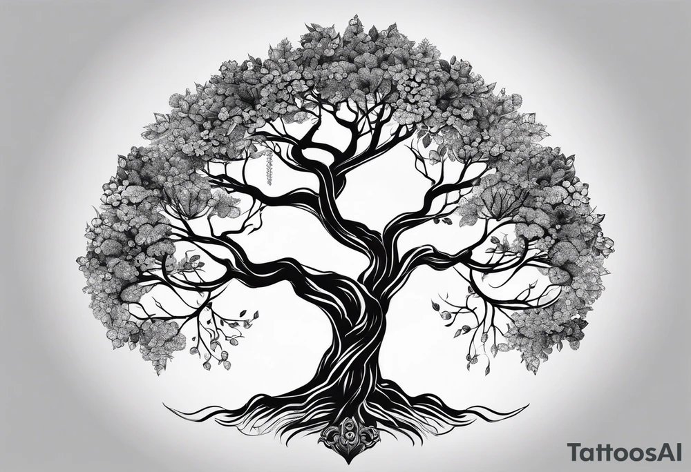 tree tattoo idea
