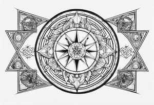 zodiac sign tattoo idea