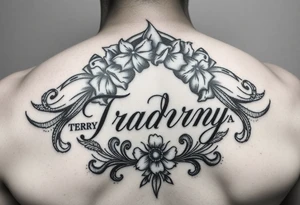 My grandma name was Terry Bradley and she died my mother her sister her son and myself all want to get a matching tattoo for her give me a couple images for ideas tattoo idea