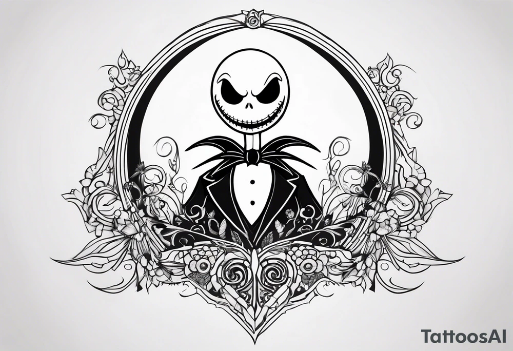 Jack Skellington tattoo idea